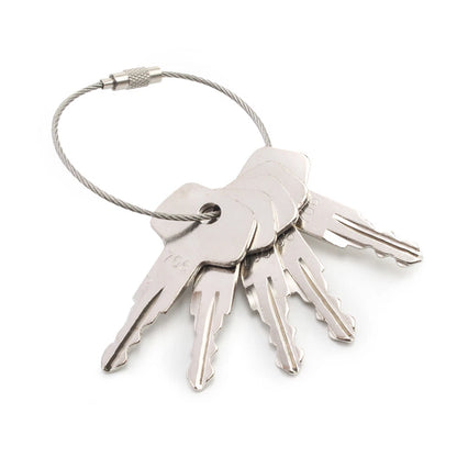 Fuel Cap Keys w/Ring for Liebherr J2 Heavy Equipment (5PCS)