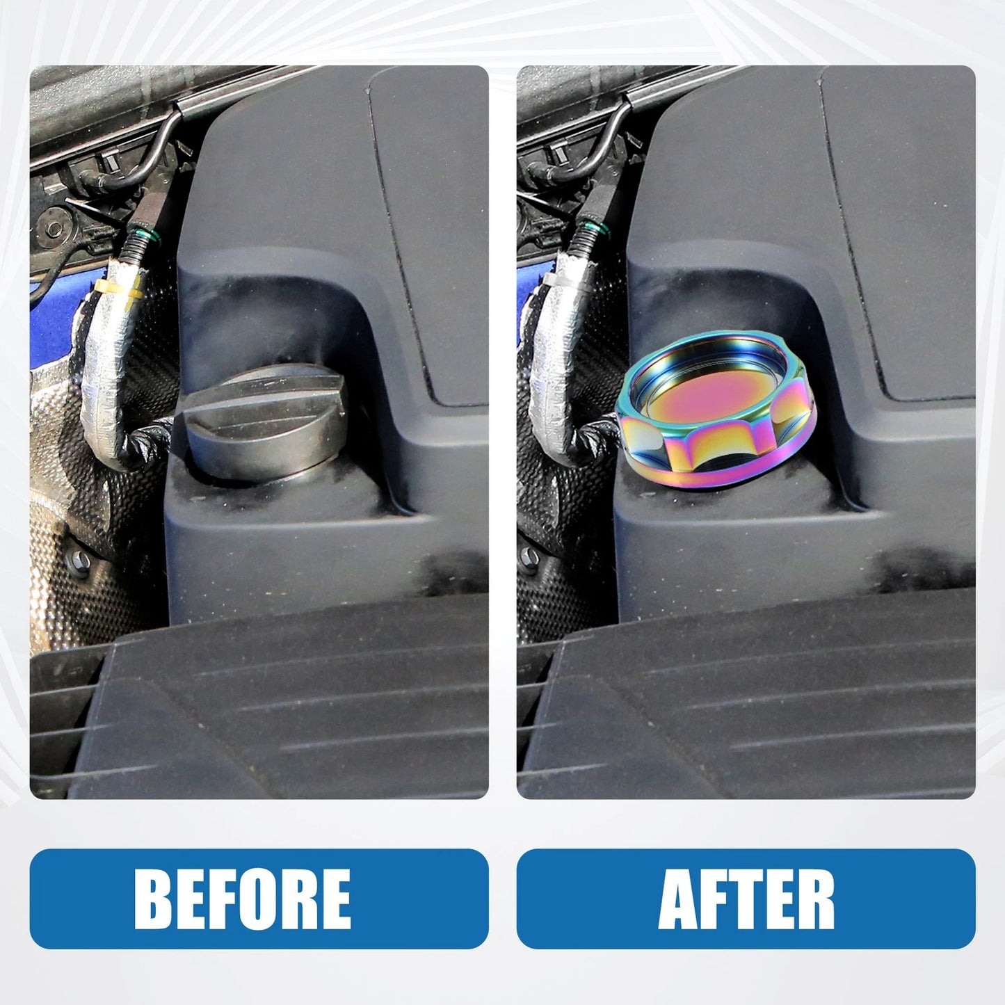 Oil Filler Cap Tank Cover for Honda Engine Multicolour