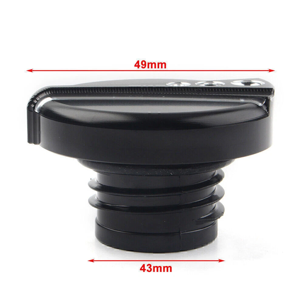 Fuel Gas Tank Cap for Harley XL Sportster XL883 XL1200 48 Dyna (2004-2023)