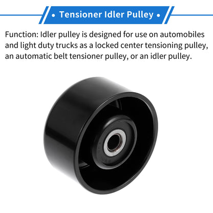 Drive Belt Idler Pulley for Nissan Versa (2009-2011, 2014-2018) 1 Pc