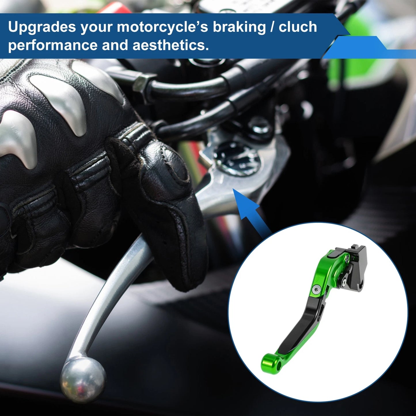 Brake Clutch Lever for Kawasaki NINJA650R (2009–2016)