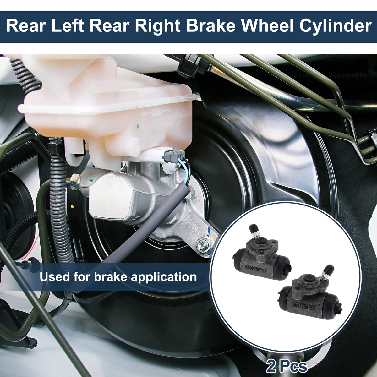 Rear Left & Right Brake Wheel Cylinder for Toyota Corolla (1986-2002)