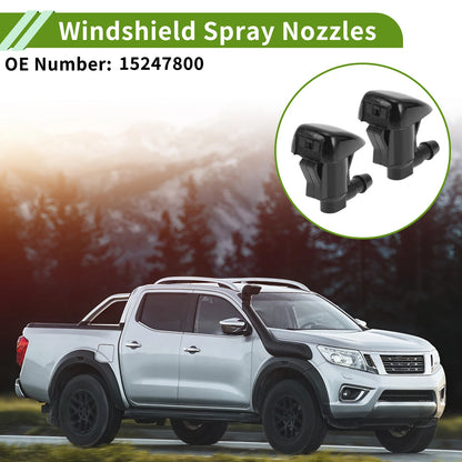 Windshield Washer Nozzle with Hose Connector for GMC