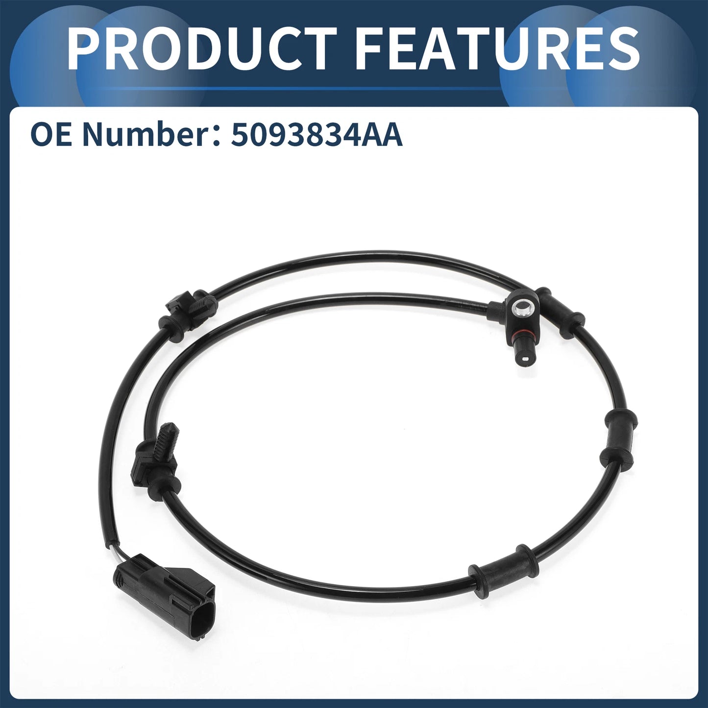 ABS Wheel Speed Sensor for Dodge Ram 2500 Front