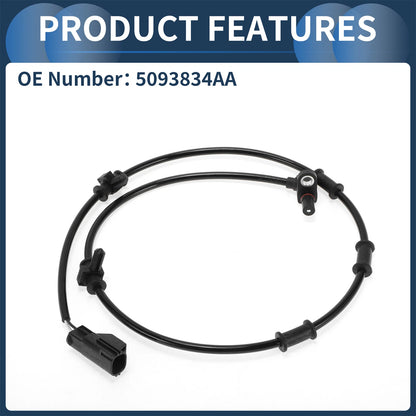 ABS Wheel Speed Sensor for Dodge Ram 2500 Front