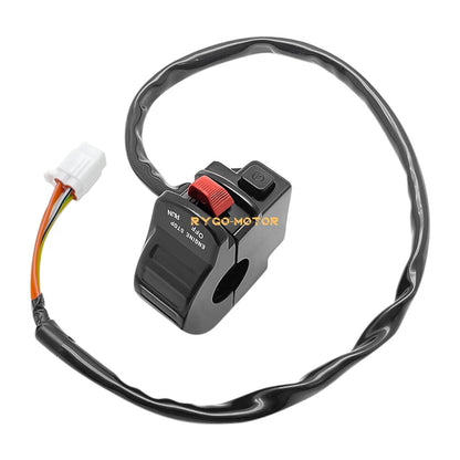 Handlebar Start Kill Switch for Suzuki LT-Z90 QuadSport Z90 (2007–2023)