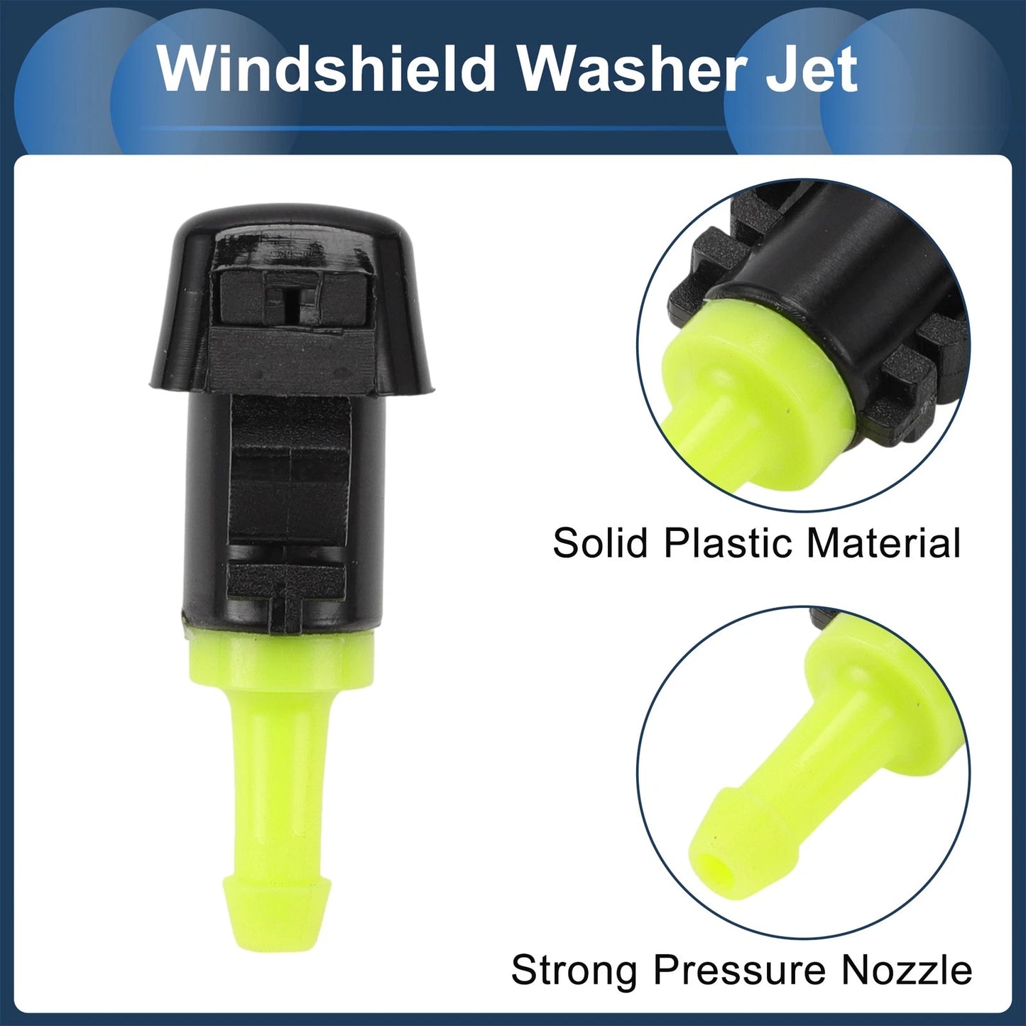 Washer Nozzle With Fluid Hose for Dodge Grand (2008-2020) 1 Set