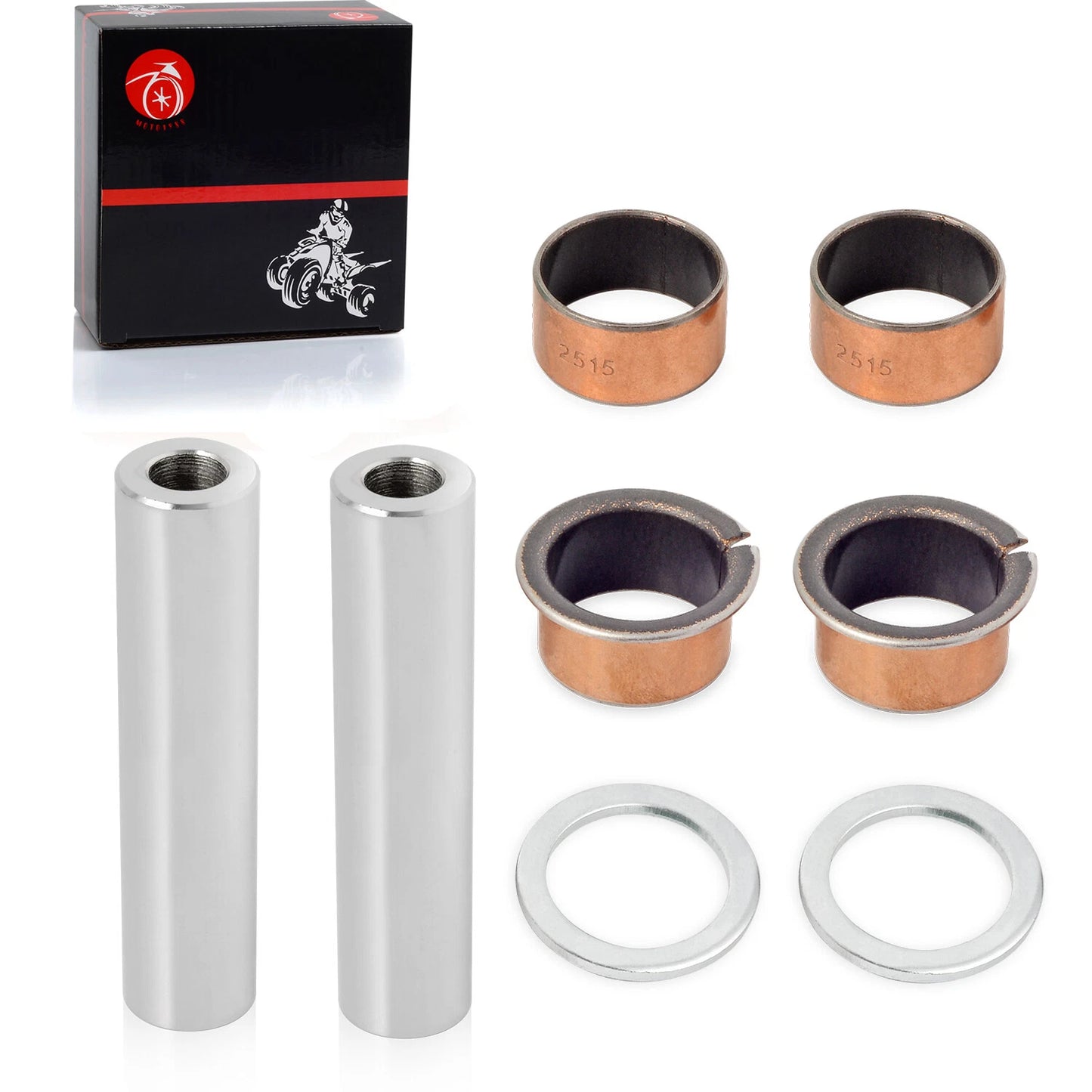 Bushing Spindle King Pin Tube Kit for EZGO 2FIVE 2010-2013 Electric