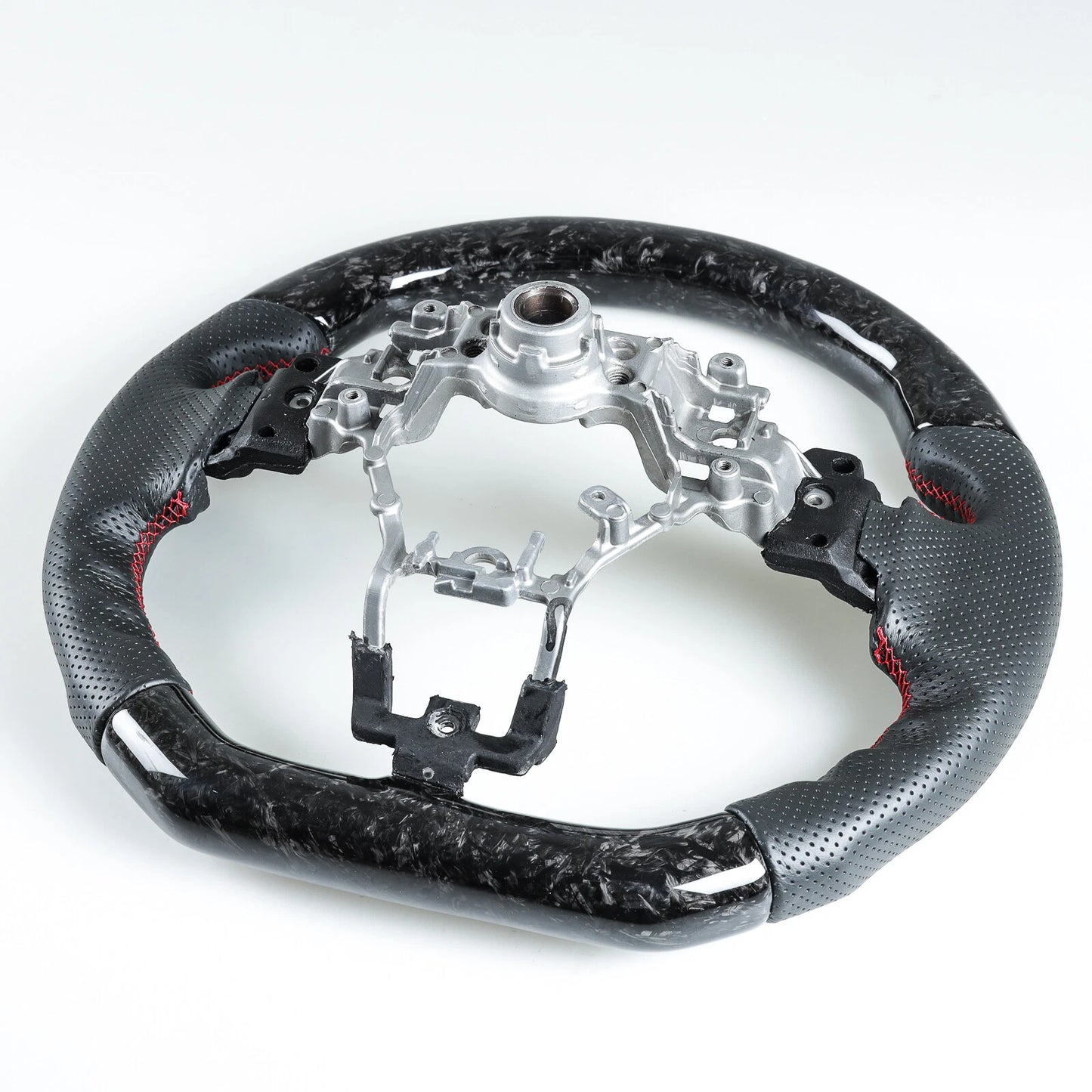 Forged Carbon Fiber Flat Bottom Steering Wheel for Subaru WRX STI (2015-2021)