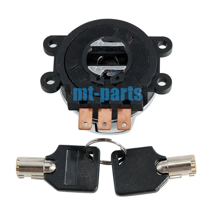 Chrome Ignition Key Switch for Harley-Davidson Heritage Springer FLSTS (2002-2003)