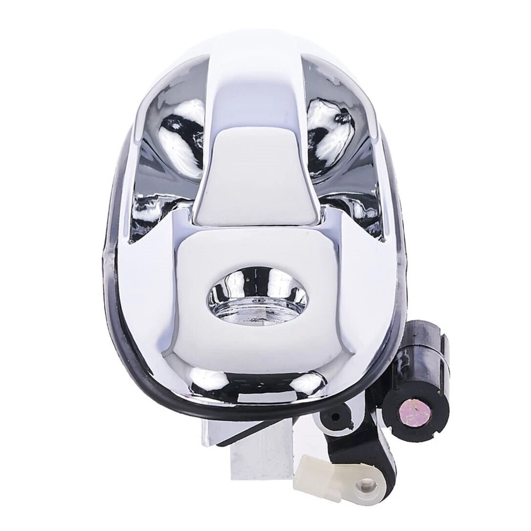 Chrome Door Handle Front Left Outer with Keyhole for Toyota Landcruiser J100 (1998-2007)