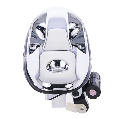 Chrome Door Handle Front Left Outer with Keyhole for Toyota Landcruiser J100 (1998-2007)