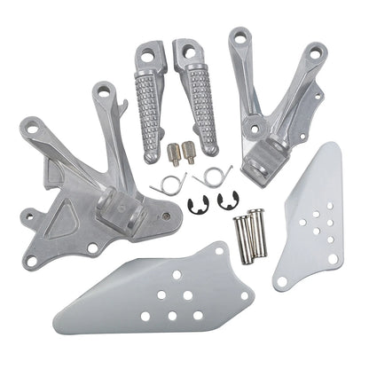 Front Rider Footrest Pegs for KAWASAKI ZX10R ZX-10R (2006-2010)