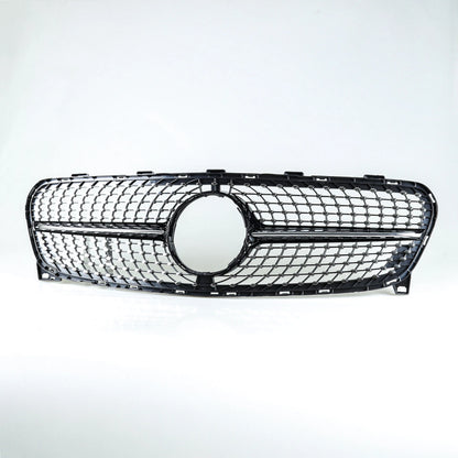 Black Diamond Slats Front Grille for Mercedes Benz GLA-Class X156 (17-20)