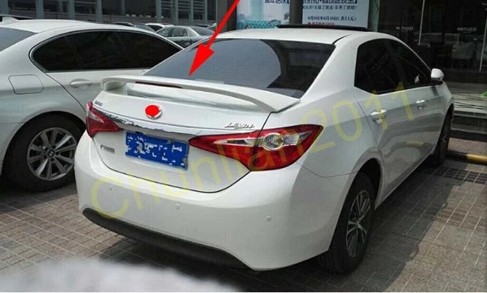 Factory Style Spoiler Wing ABS for Toyota Corolla 2014-2018 4dr Sedan