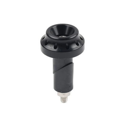 Black Motorcycle 7/8'' 1'' Handlebar Grips & End Cap Plug