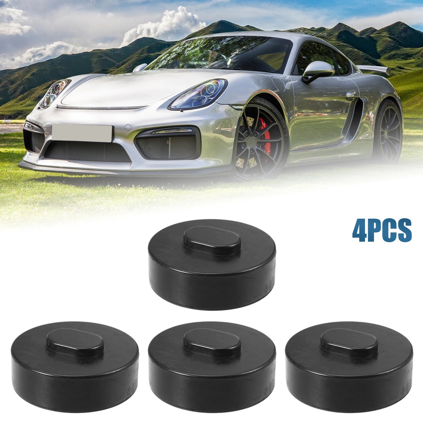 4 x Rubber Jack Puck Lift Pads for Porsche 911
