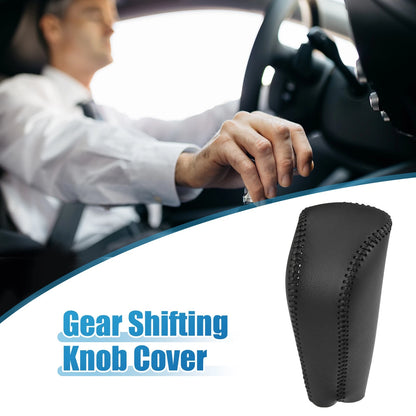 Gear Shift Lever Cover for Honda Odyssey (2015-2018) Black Stitches