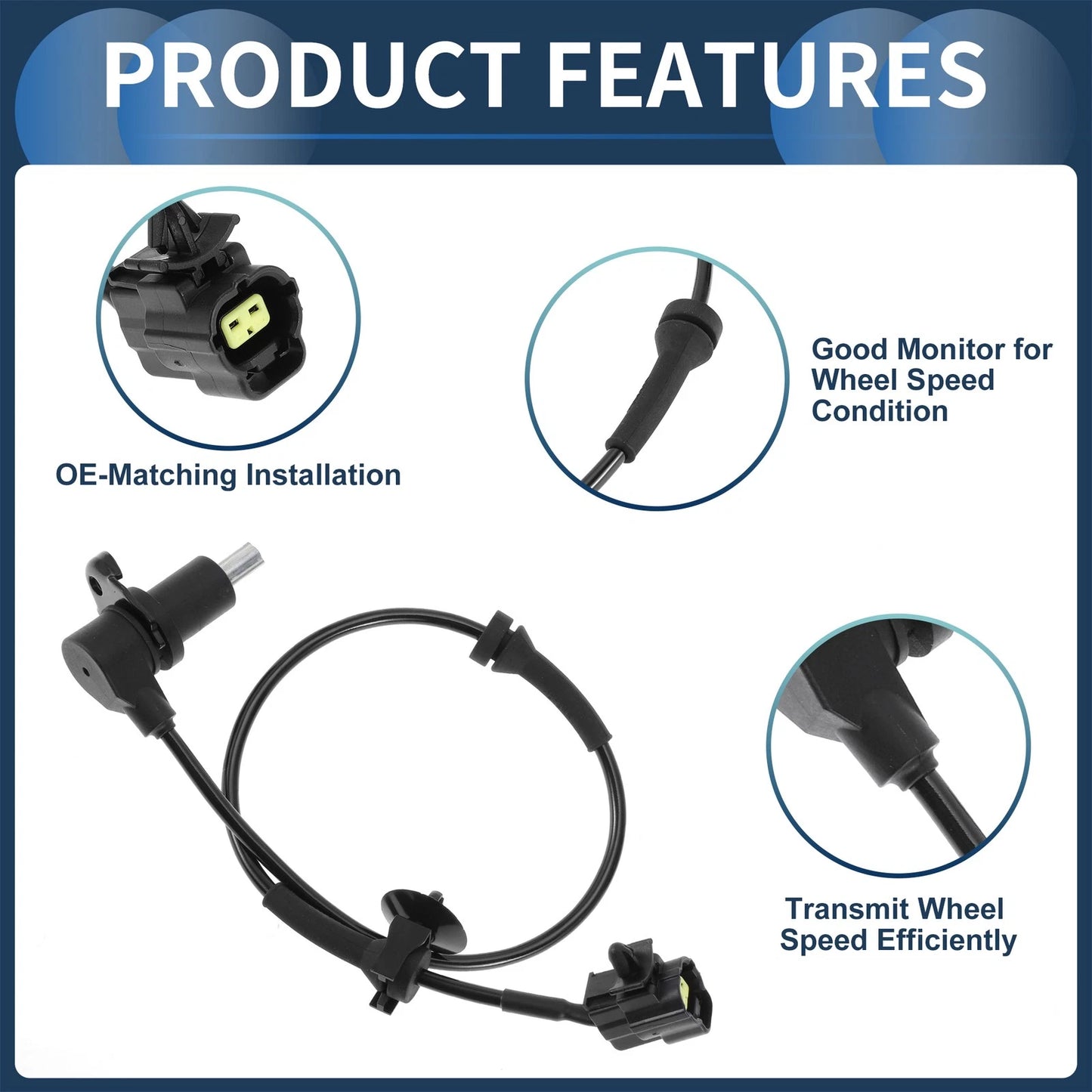 ABS Wheel Speed Sensor for Chevrolet Aveo (2004-2011)