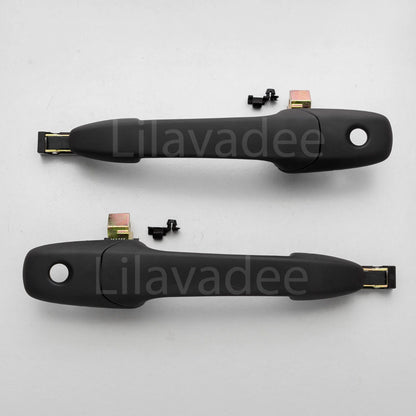Matte Black Outer Door Handles for Ford Ranger, Mazda BT-50 (2006-2011)