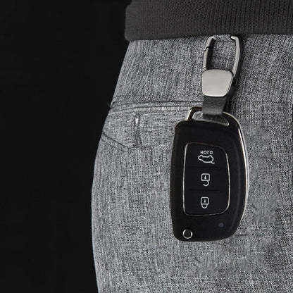1x ABS Remote Key Shell 4-Button Resistant Grinding for Hyundai Sonata