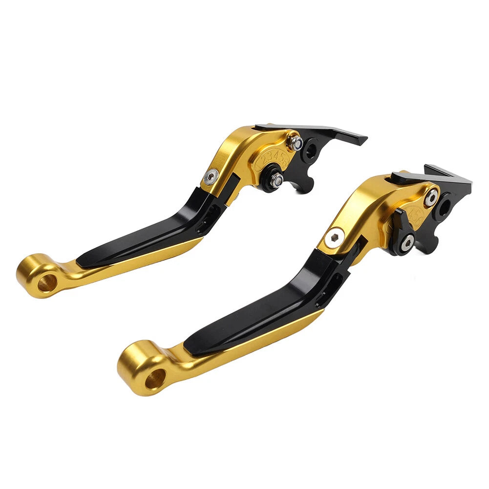 Gold Extendable Brake Clutch Levers for Honda CBR600RR CBR1000RR (07-22)