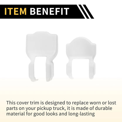 Door Limiting Cover Trim for Jeep Wrangler JL JLU (2018-2024) White