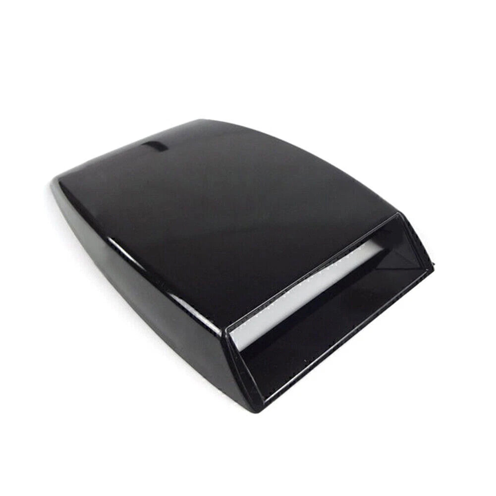Universal Air Flow Intake Scoop for Car Bonnet Hood Vent Decoration Cover Black