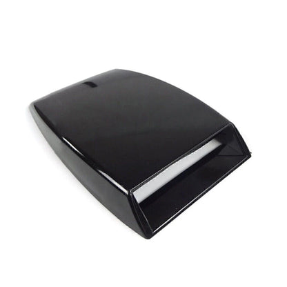 Universal Air Flow Intake Scoop for Car Bonnet Hood Vent Decoration Cover Black
