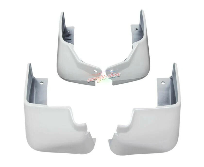 Splash Guards Mud Flaps Fender 4PCS White for Nissan Sentra (2016–2019)