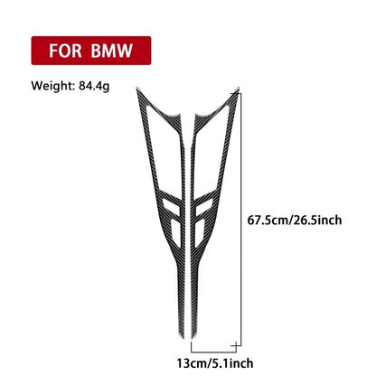 Soft Carbon Fiber Interior Door Handle Panel Trim for BMW 8 Series 2-Door 19-23