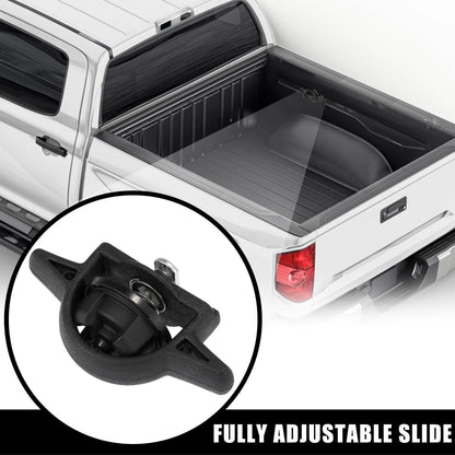 Truck Tie-Down Bed Cargo Cleats for Toyota Tacoma (2005-2020) Black