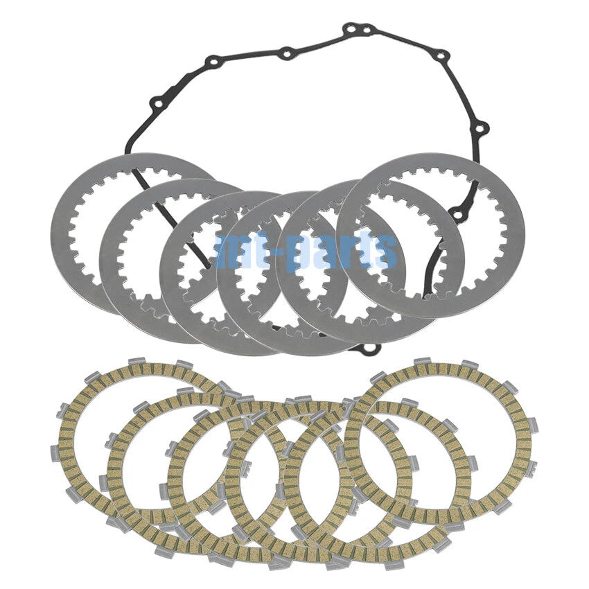 Clutch Friction Steel Plates Gasket for Yamaha MT-07 2014-2024