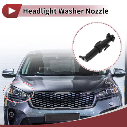 Front Passenger Side Headlight Washer Nozzle for BMW 535i (2010-2016)
