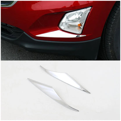 Chrome Front Fog Light Eyebrow Cover Trim for Chevrolet Equinox (2018-2022)