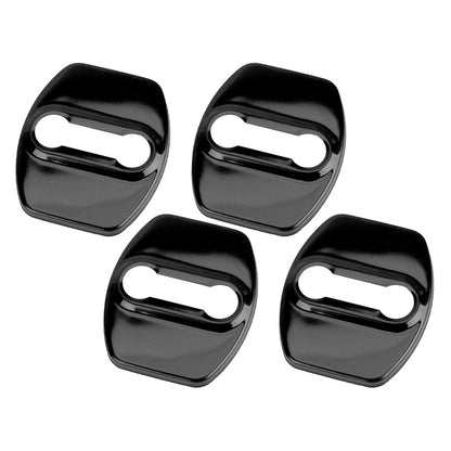 Black Stainless Steel Door Lock Protector Cover for Kia GT (2018-2023)