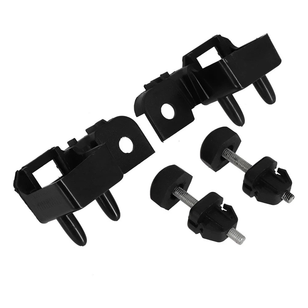 4x Hood Bumper Stopper Bracket for Ford Fusion MKZ (2013-2020)