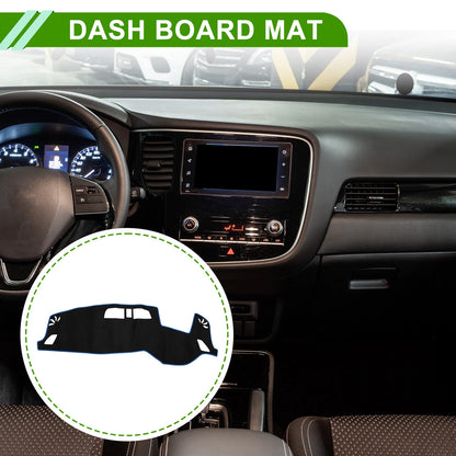 Dash Cover Mat for Mitsubishi Outlander 3 PHEV GN0W Black Blue (2013-2023)