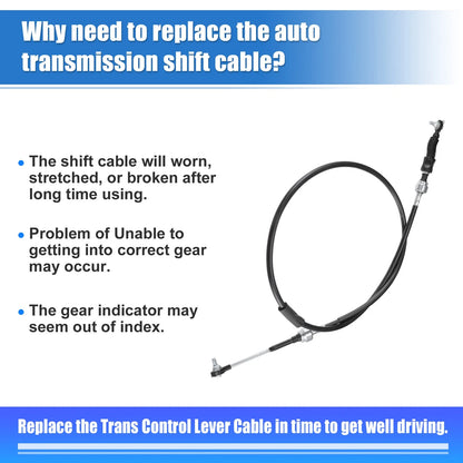 Transmission Gear Shift Cable for Toyota Camry (1997-2001)