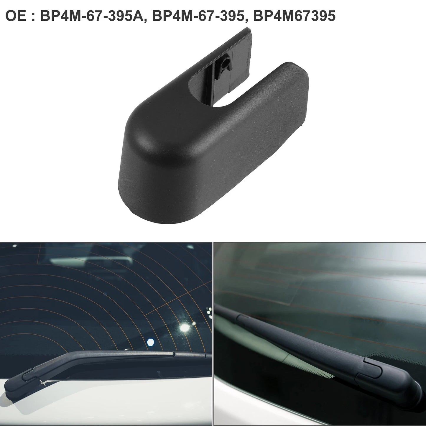Rear Windshield Wiper Arm Cover Cap for Mazda 3 (2004-2009)