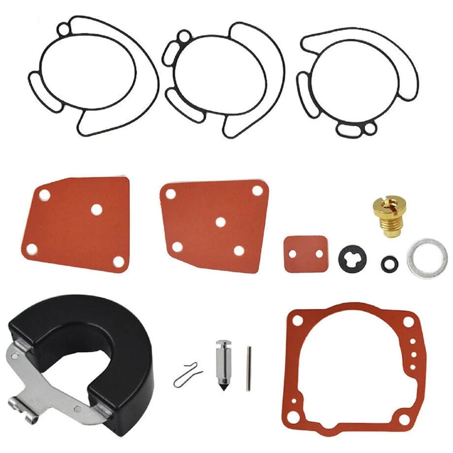 2x Carburetor Rebuild Kit for Johnson/Evinrude 40-60HP (1996-2006)