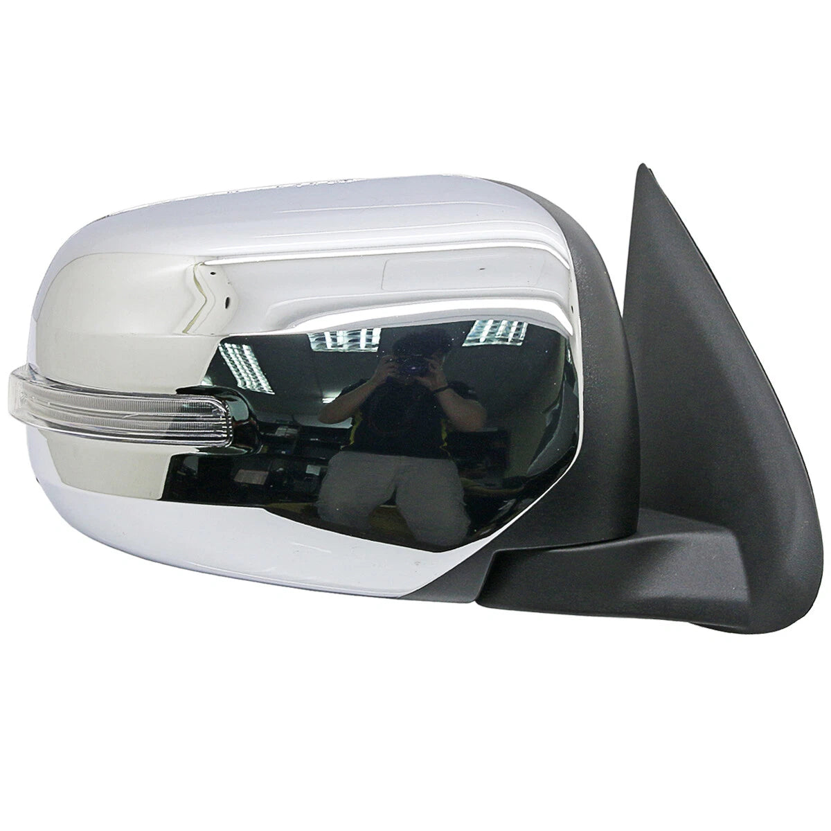Chrome Electric Side Mirror w/ LED for Mitsubishi Triton MQ (2015-2018)