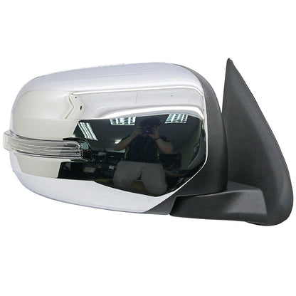 Chrome Electric Side Mirror w/ LED for Mitsubishi Triton MQ (2015-2018)