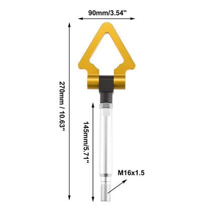 Gold Tone Front Bumper Tow Hook Screw for Subaru BRZ (2013-2021)