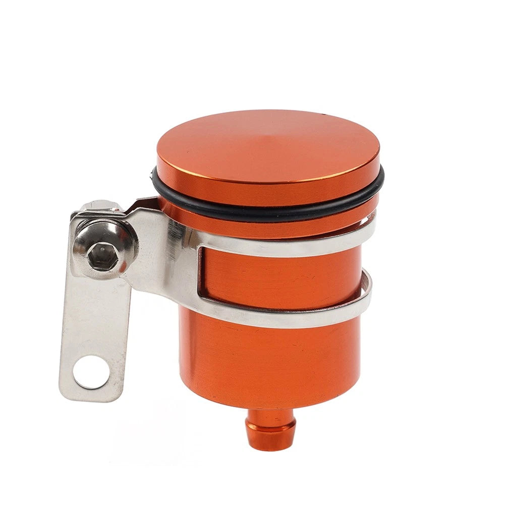 Orange Rear Brake Fluid Reservoir Clutch Oil Cup for Yamaha YZF R1 R3 R6 R25