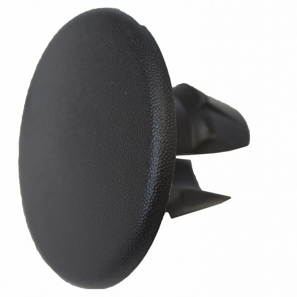 Black Round Rear Bumper Tailgate Step Pad Cover for Ford F150 F250 (2017-2023)