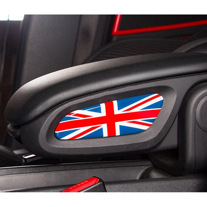 Union Jack Armrest Storage Side cover Trim Fit For Mini Cooper Countryman F60
