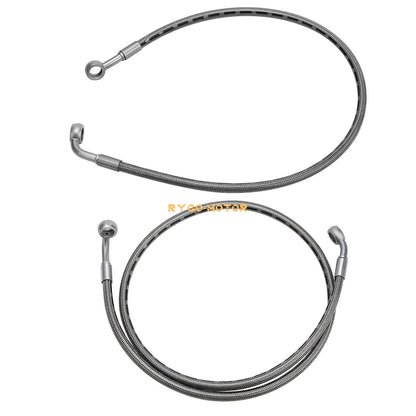 2 x Front Left Right Brake Line for Polaris Ranger 500–570 Ranger Crew 570 XP