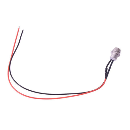 10PC 8mm LED Indicator Lights for Car Boat Dash Panel Warning Lamp