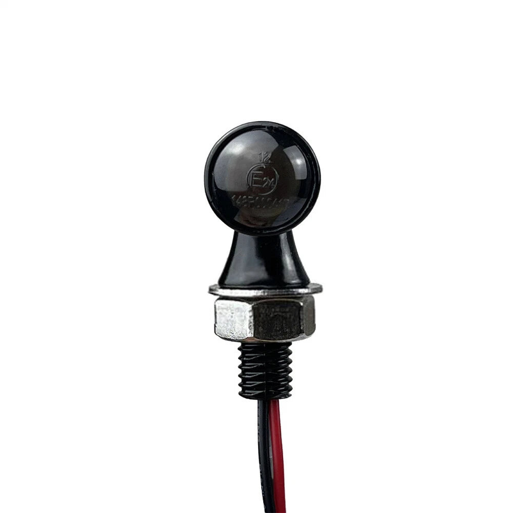 Universal Amber Turn Signal Light for Motorcycle Dirt Bike 12V